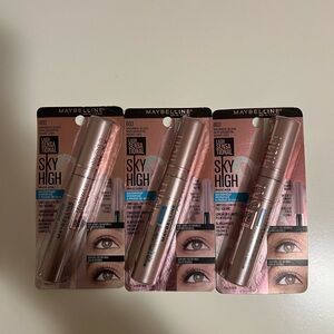 3 New Maybelline Lash Sensational Sky High Mascara 803 Brownish Black Waterproof